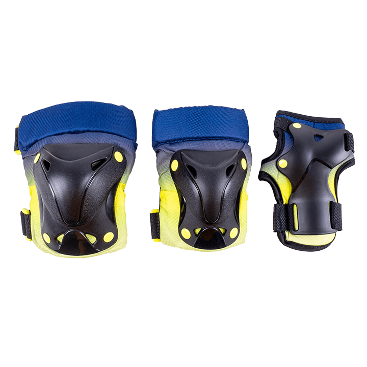 картинка Защита Tech Team Safe Fit Teens 3.0 (зеленый/ синий) | велосалон Драйв г. Липецк
